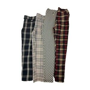 Anthropologie Tommy Hilfiger Soho Woman's Lot Of 4 Pull On Pants Size Small Or 2
